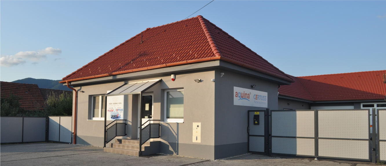 Predajné miesto TONA Martin - Aquina, Certuss a Jesco