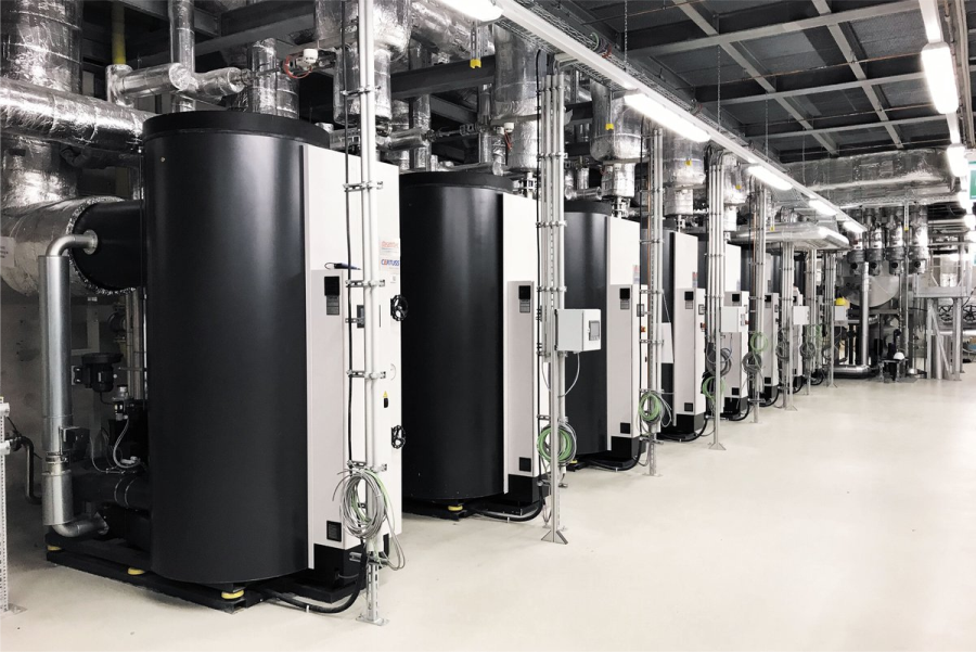 Nepretržitá výroba pary CERTUSS