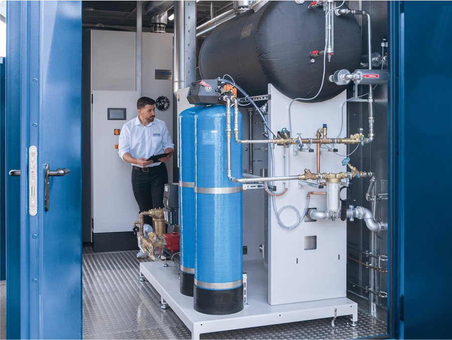 Kontajnerové zariadenie CERTUSS v depe