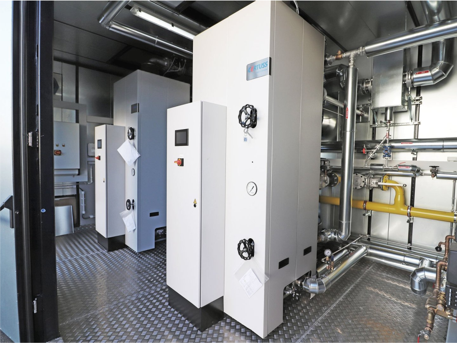 Dvojitý systém CERTUSS v kontajneri